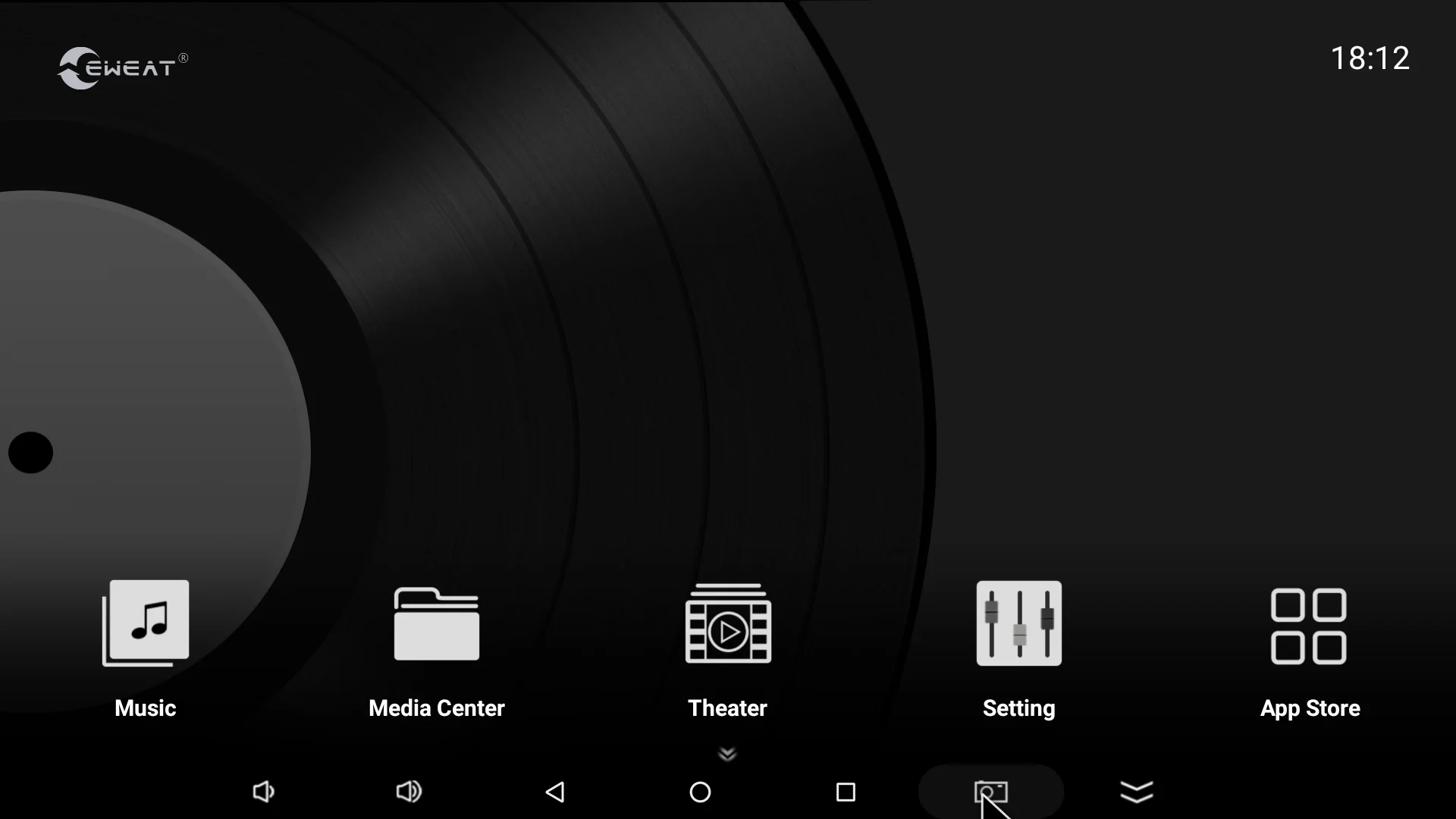 Eweat R10 Pro X-Mos High-end Audio UHD 4K Android Streaming Media Player Customized Eweat UI