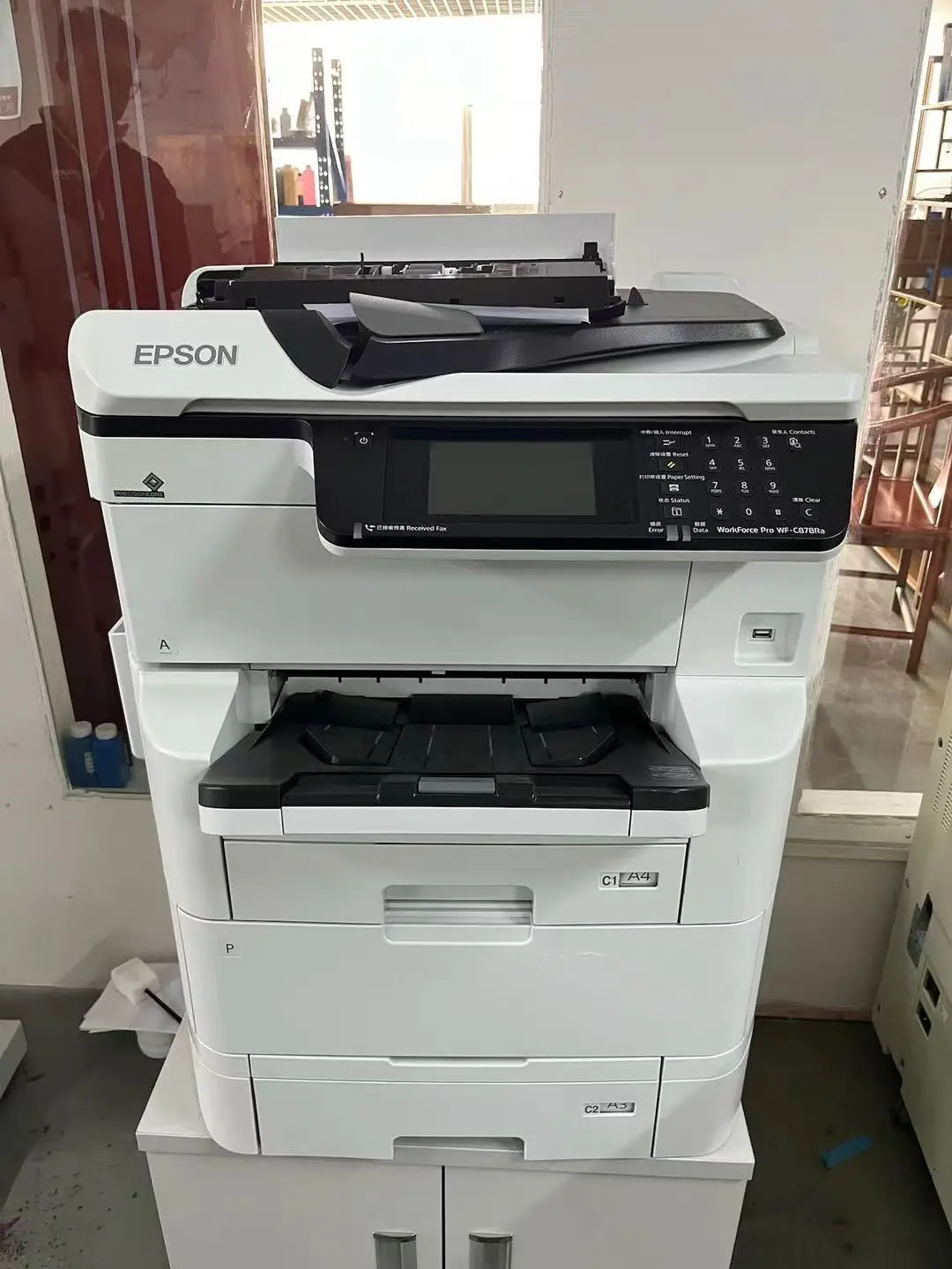Новый принтер Epson Wf-C879R высокого качества для рабочей силы C878r копировальный аппарат