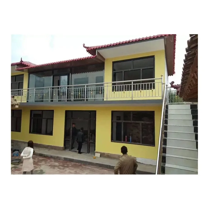 Fireproof Feature and Environment friendly  concrete modular house equipments