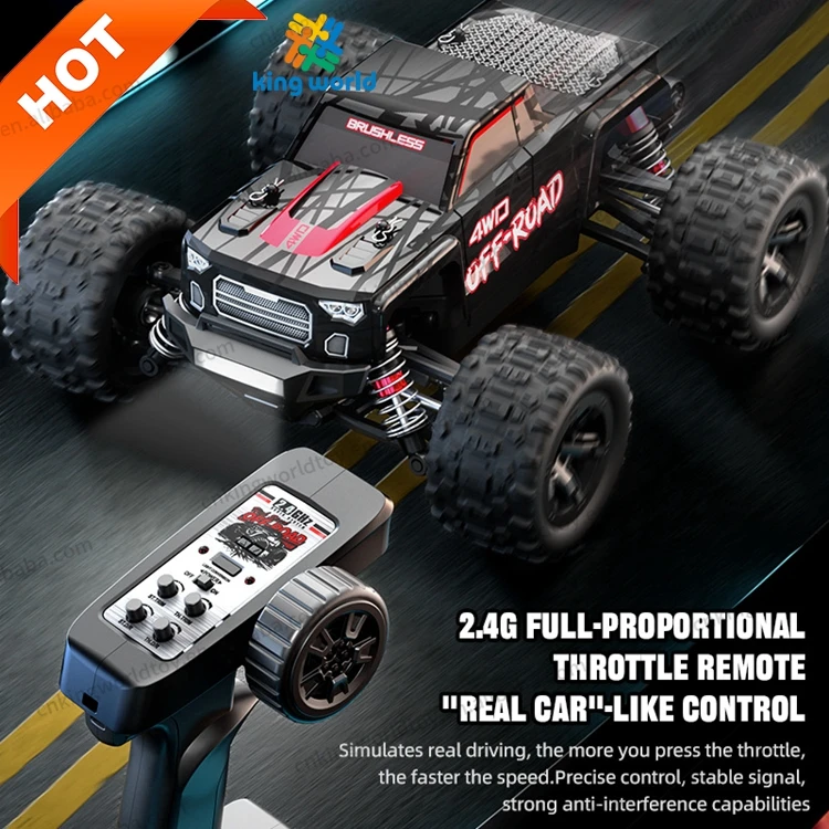JJRC C8811 Brushless 1/20 RC Car 40KM/H 4WD PVC All Terrain Off-Road Vehicle Bigfoot Car Toys RC High Speed RC Toys
