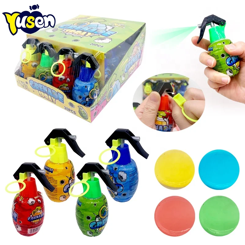 New Arrival Factory Wholesale Delicious Magic Sour Bomb Spray Liquid Candy for Kids Innovative Candy Category