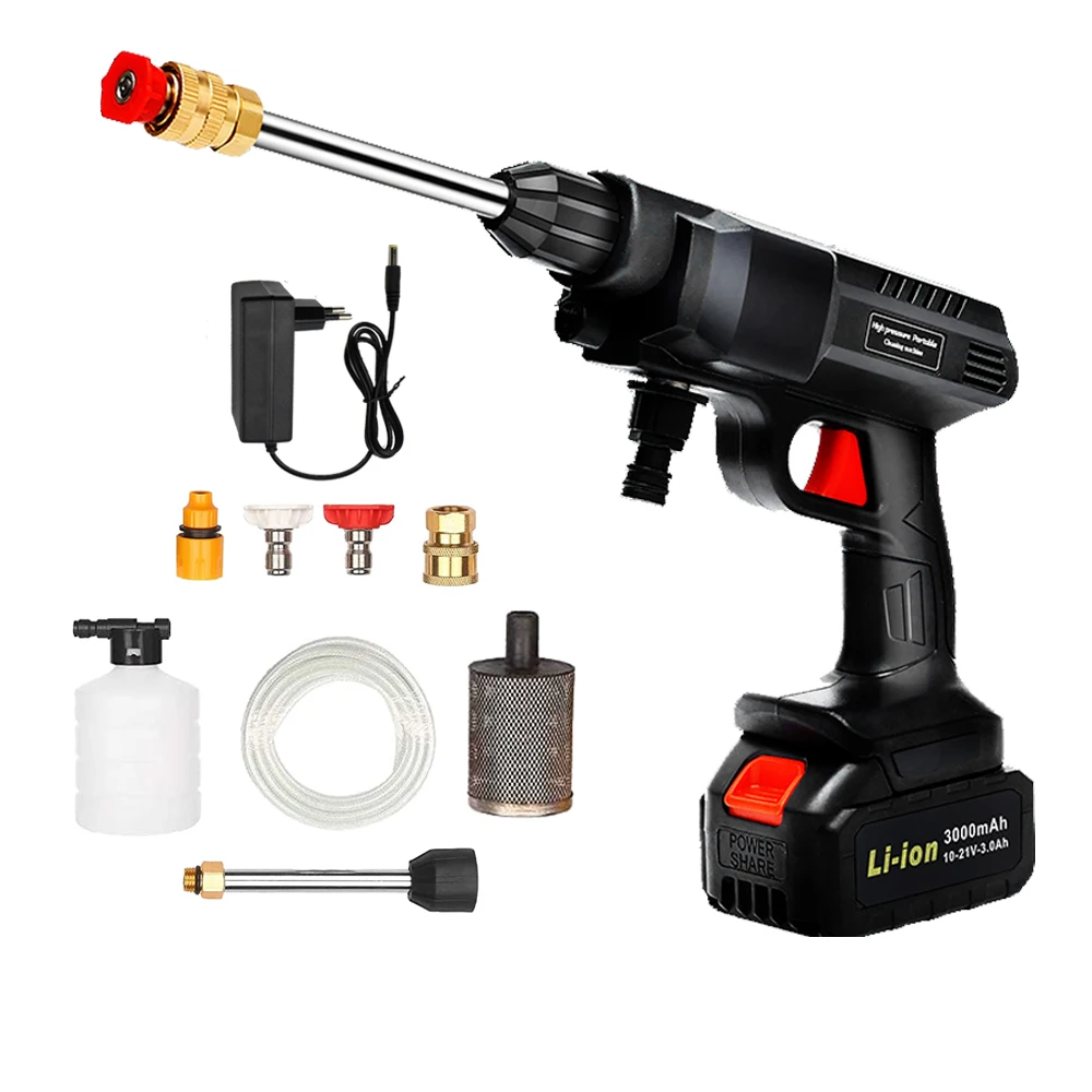 High Power Washer Gun Tools 24V 48V Washer Machine Equipment Electric Portable Pressure Washers For Home Cars