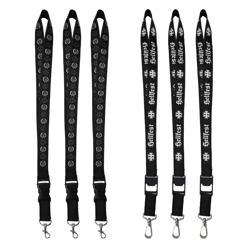 School College University Logo Lanyards Custom Printed Event Id Pass Badge Neck Strap Tag Holder Visitor Crew ID Card