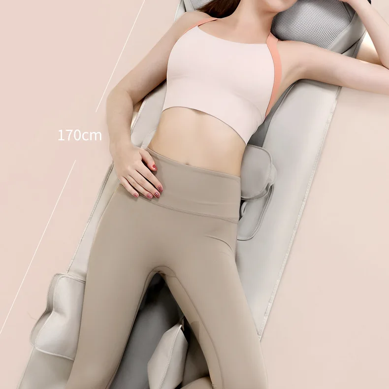 Intelligent Multifunctional Body Massager Massage Mattress With Airbag Cervical Spine Kneading Waist Back Vibration Heating Neck