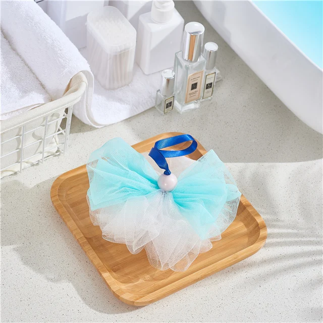 Bubble ball PE net for body cleansing mesh for bath E16