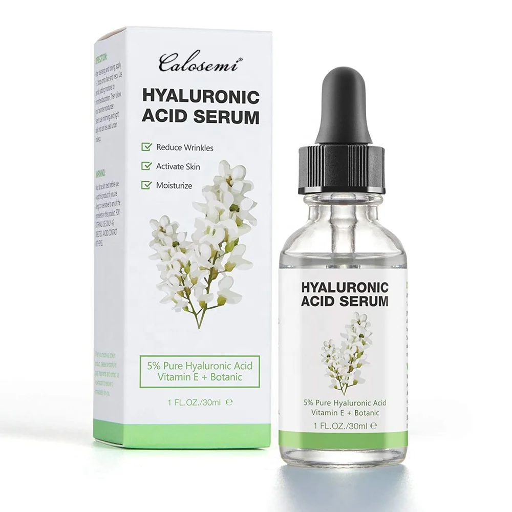 Wholesale Private Label Pure Natural Organic Facial Skin Care Anti Aging Anti Wrinkle Repair Hyaluronic Acid Serum For Face