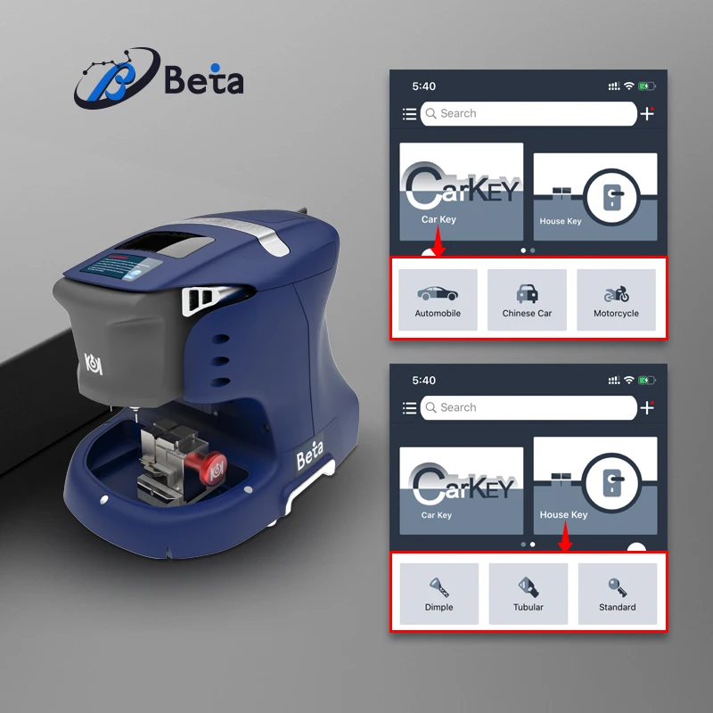 Kukai Fully Automatic Car Key Cutting Machine Made in China