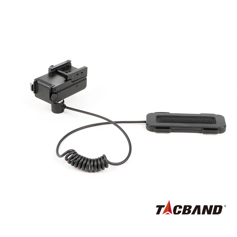 TACBAND Tactical Sight Laser Pointer Compact Aluminum Alloy with Both Green Laser and IR Laser