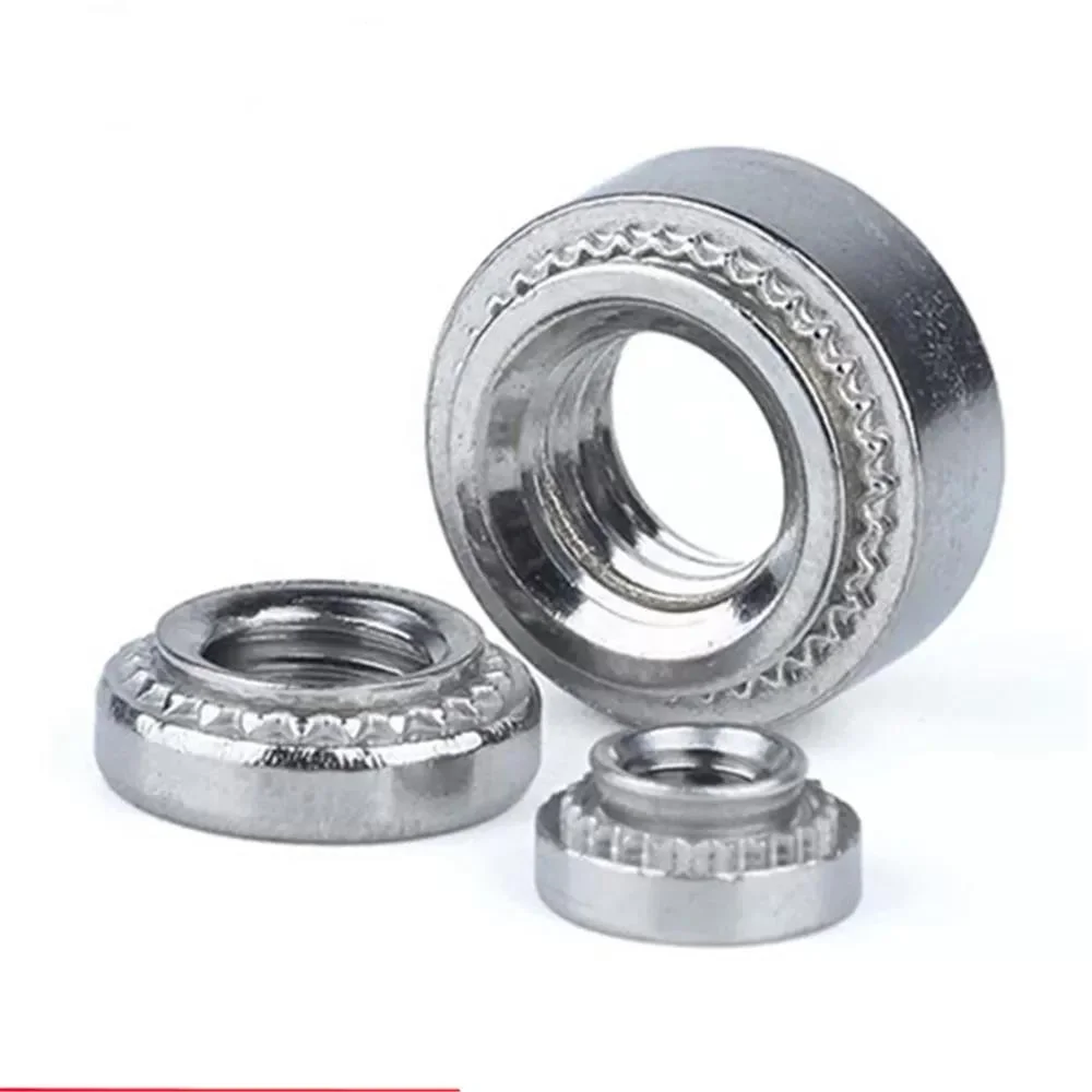 Clinching nut steel bolt and nut fasteners high quality stainless steel zinc oxide