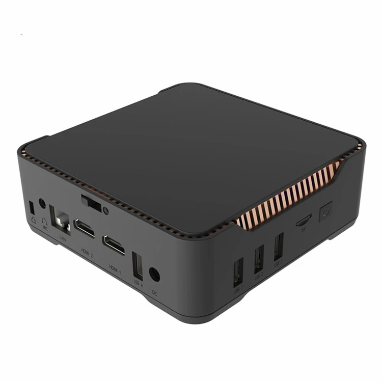 Soyeer для образования акций AK3V Мини ПК Intel J4125 J3455 четырехъядерный офисный компьютер 8G 256G для Win10 & Linux GK3V