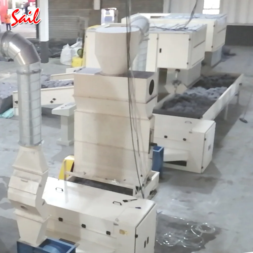High performance high speed non-woven felt making needle punching production line