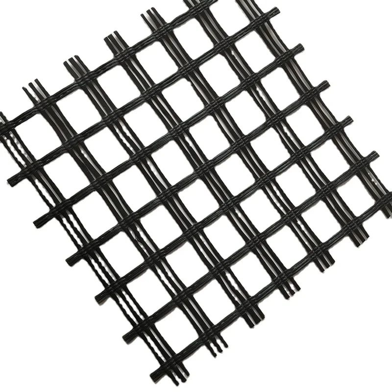 Glass Fiber Biaxial Geogrid for Road Reinforcement