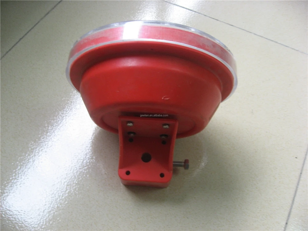 Rotary solar Yellow lexan shockproof and weatherproof material Infrared Ray Warning Light