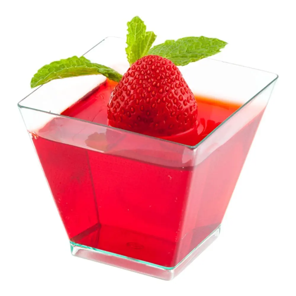 disposable plastic PS mini cup for dessert