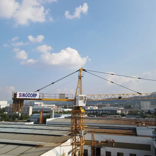 TC6010 6t Capacity  Topkit  Walking/chassis Tower Crane