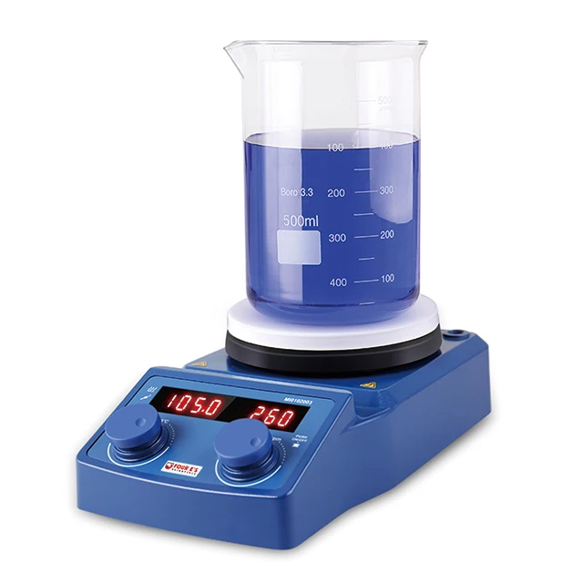 Новый дизайн, светодиодный цифровой дисплей емкостью 5000 мл, химическая магнитная мешалка, Hotplate