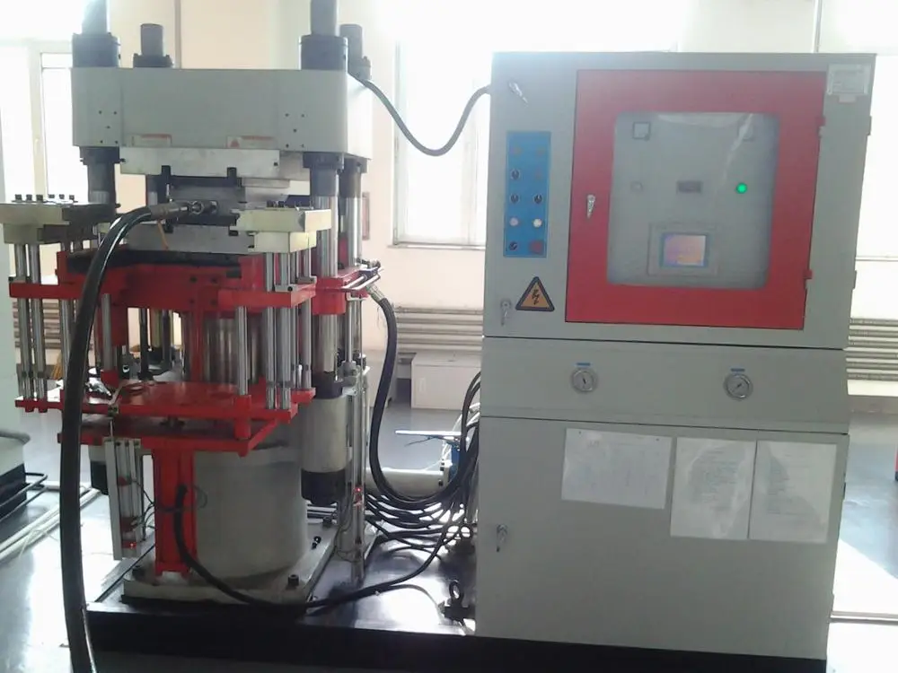 Huayi 100 ton rubber compression machine pressure hydraulic vulcanizing press