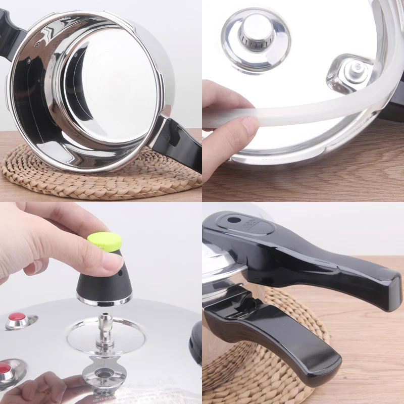 
Quality Japanese Pressure Cooker 10Litre Stainless Valve For Pot Steel Faid Limiting Heavy Duty 25 Liters 