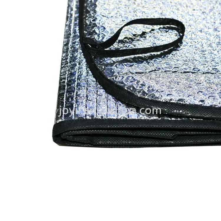 Autop Car front Window Sunshade Aluminum Foil Bubble custom cardboard promotional polyester vehicle car sunshade front window