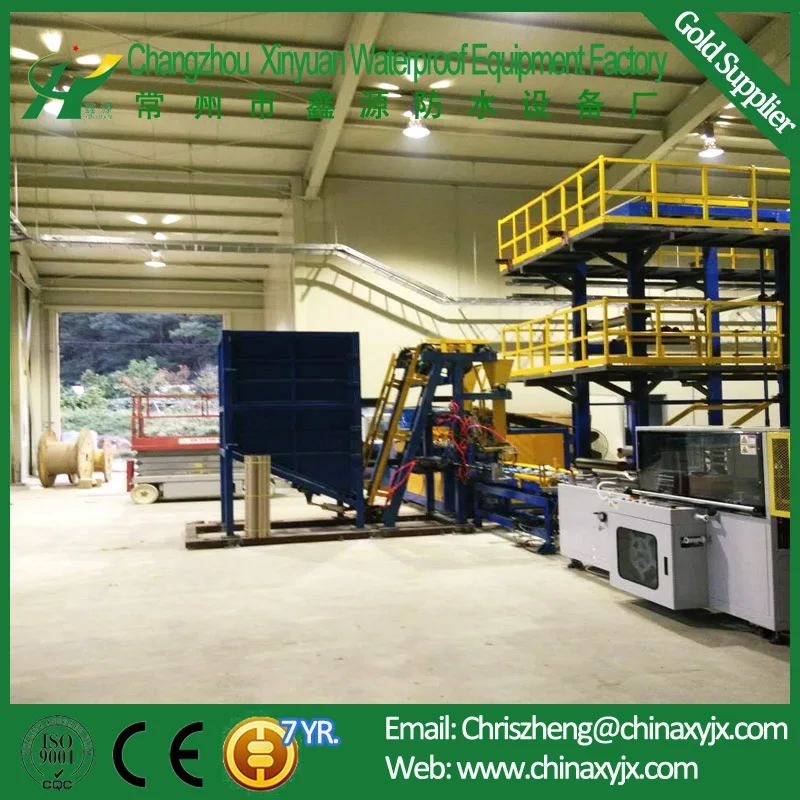 Self adhesive Waterproof Membrane Machinery Production Line