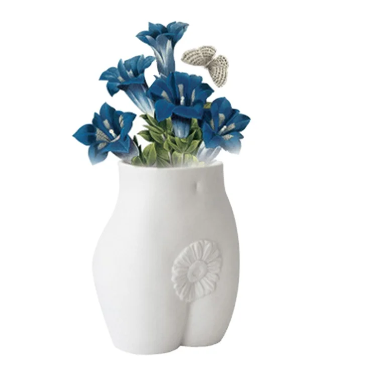 
Декоративная ваза для цветов в стиле бохо, маленькая декоративная ваза для украшения дома, гостиной, комнатная полка для растений  (1600070229350)