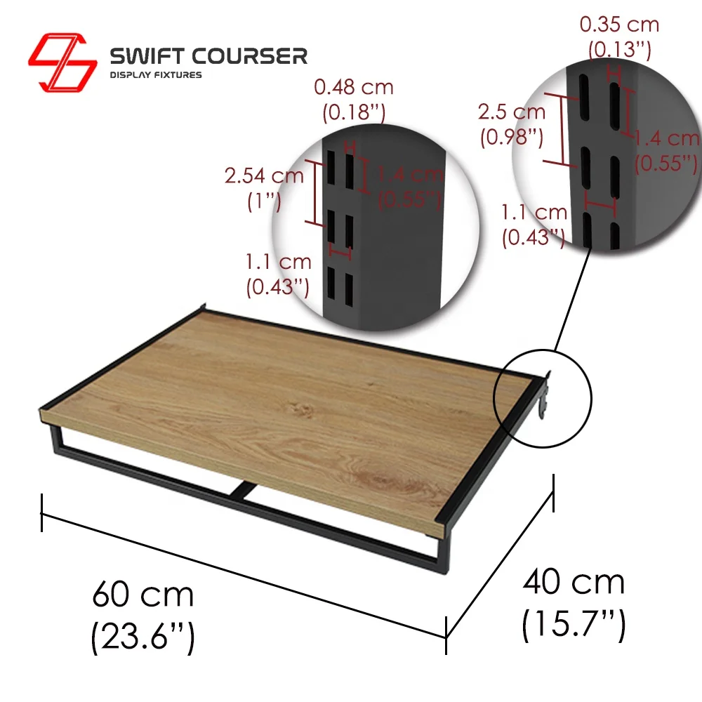 Trophies rack wall mounted clothes small metal shelf
