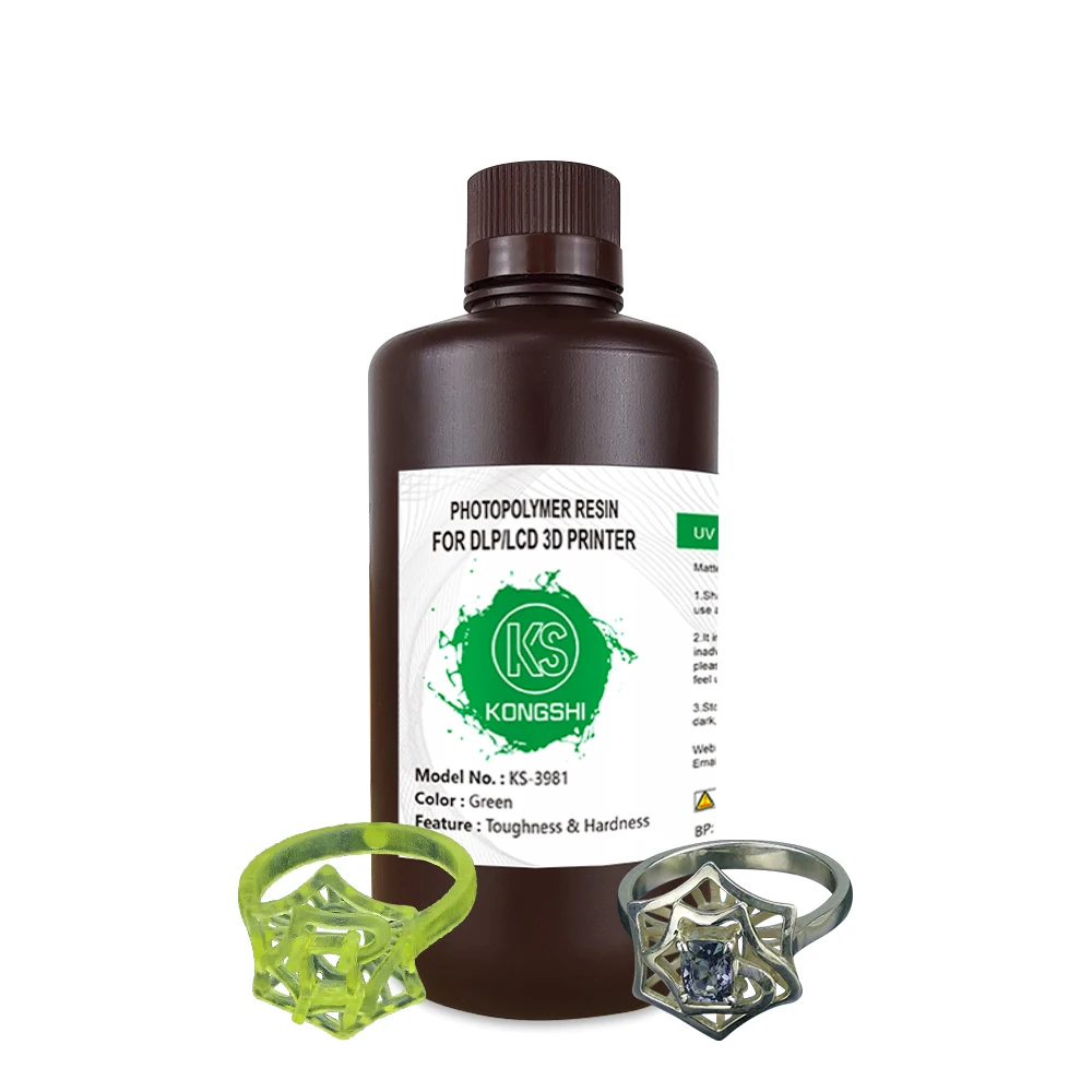 resina castigable 3d printer castable uv light curing resin jewelry casting liquid polymer resin fotosensible joyas casting