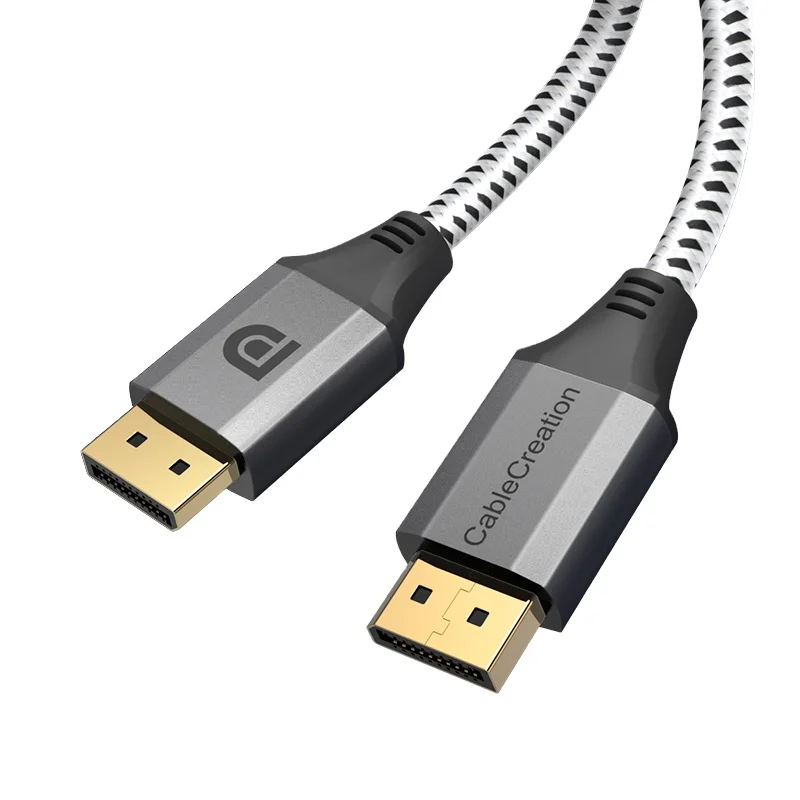 Best Sale DisplayPort 1.4 Cable 8K HDR 144Hz 60Hz Display Port Adapter DP to DP Cable for Video PC Laptop TV