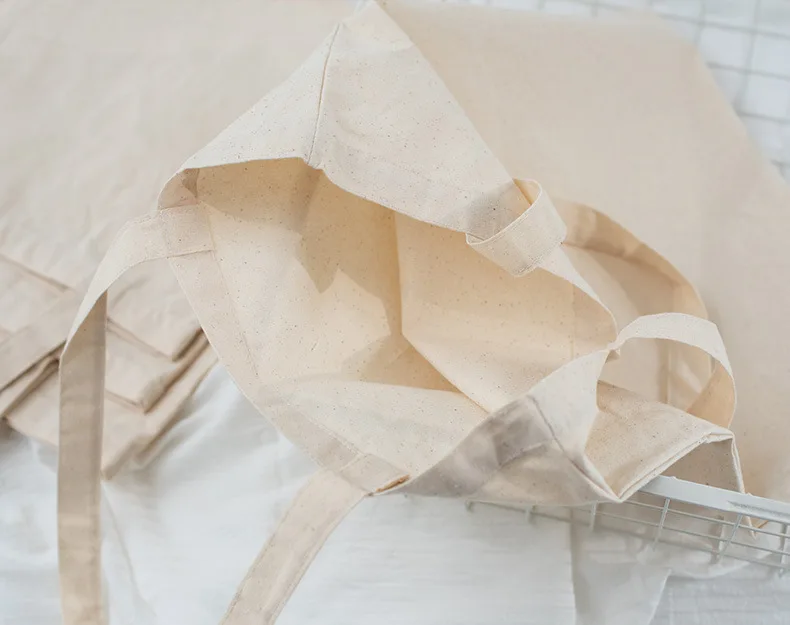 5oz  lightweight  normal thin gift Moms Teachers Tours blank  cotton canvas DIY  VINYLE logo  Grocery Shopping Cloth Bags