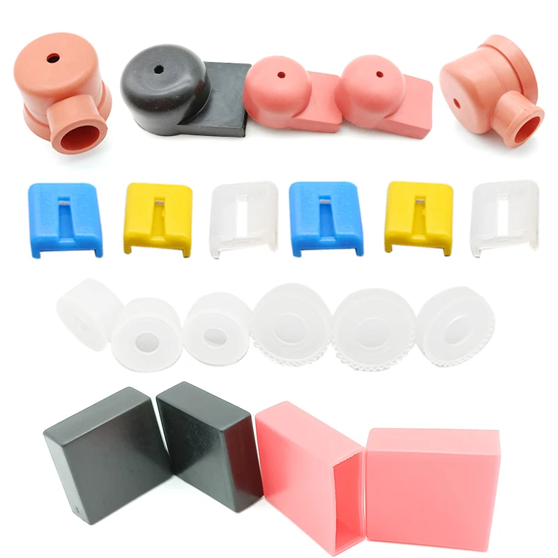 Oem Electric Battery Cable Crimp Terminal Caps Insulated Vinyl Plastic Silicone Rubber Terminal Cover