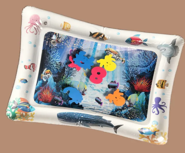 
kid inflatable baby water play mat 