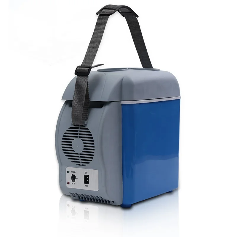 
12V 7.5L Mini Portable Car Refrigerator Freezer Multi-Function Dual-Use Cooler Warmer Thermoelectric Electric Fridge Compressor 