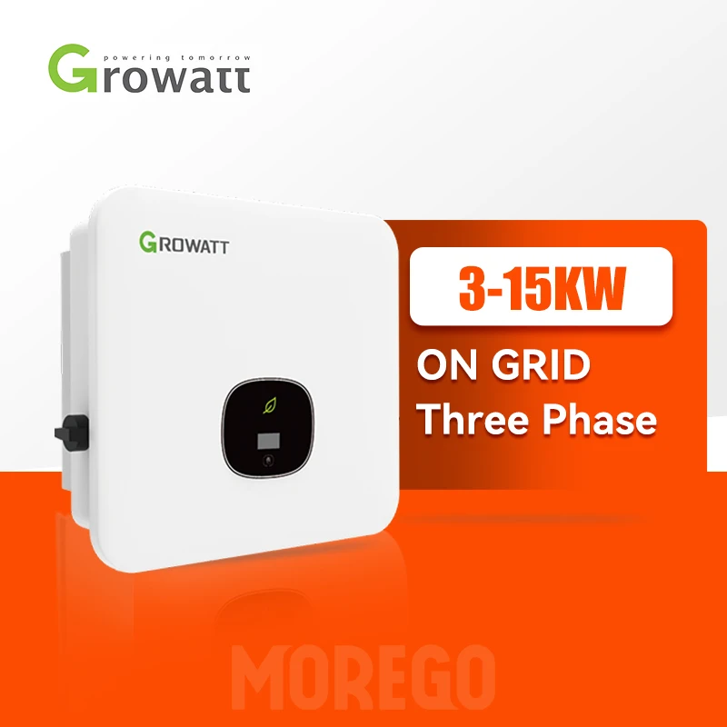 Growatt Солнечный на сетке инвертор 10000 ватт солнечный 10 кВт 3 5 15 встроенный солнечной энергии
