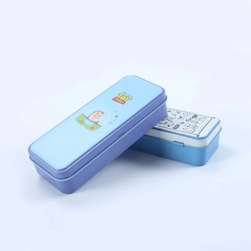 Custom Solid Perfume Tinplate Box Rectangular Empty Candy Tin Can Case Black Mini Slide Lid