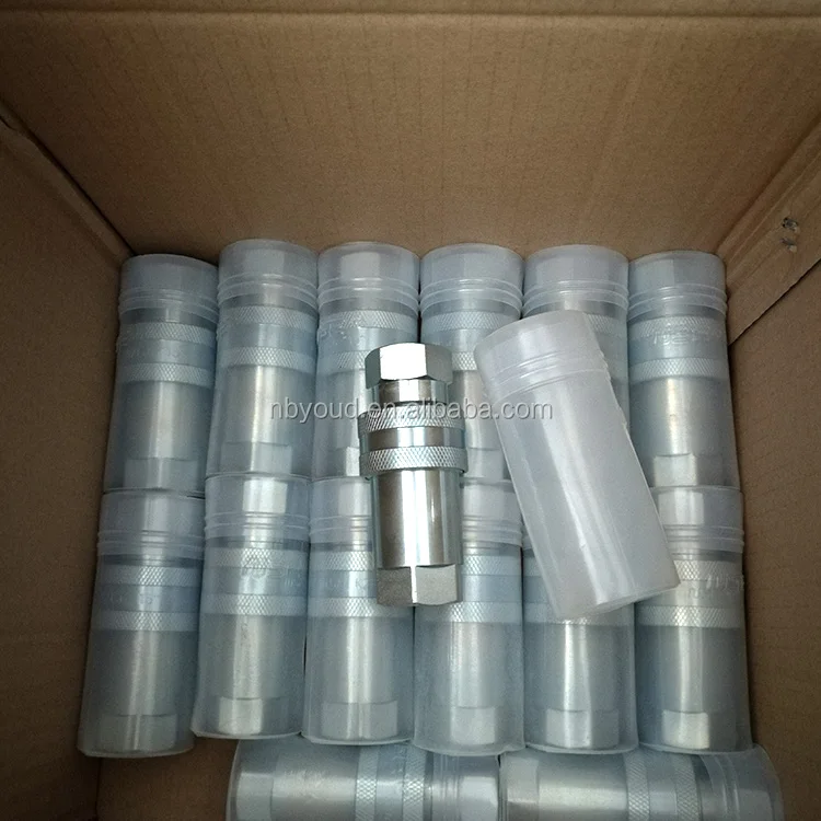 
Stainless steel hydraulic quick coupling ISO A coupler 304 