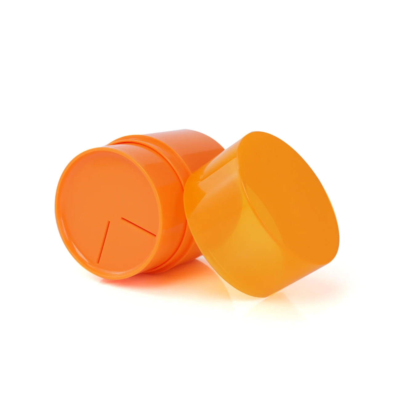 50g rotate design makeup Cleansing cream container plastic jar cleansing balm packaging
