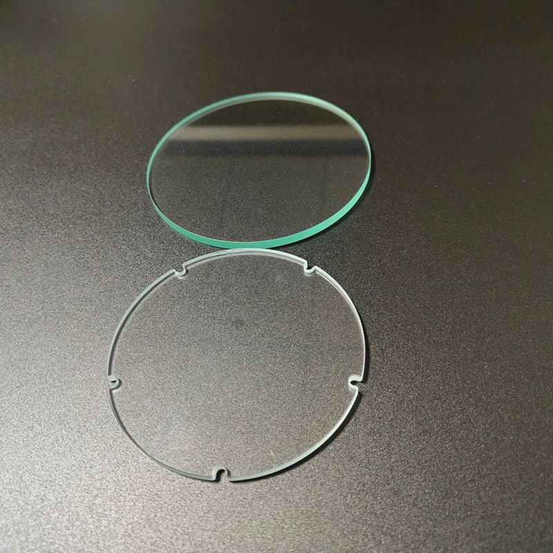 best selling Custom Optical Ultra Thin 92% Transmittance Round Tempered Gorilla Corning Glass sheet