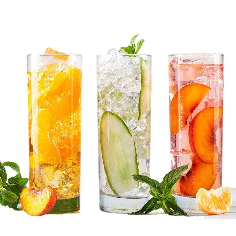 Manufacturer of 180ml 250ml 290ml 320ml  straight glass water mug water glass cup glass water cup free samples premium quality