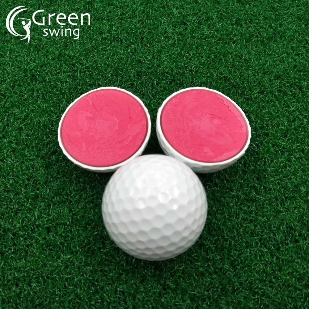 Competitive price White Two Layer golf ball color custom accepted
