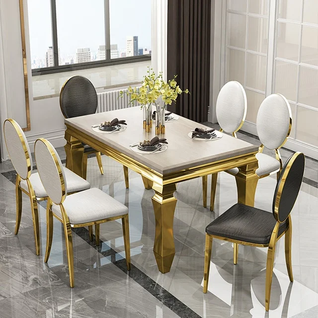 Fashion Home Furniture Karachi Furniture Quality Mirror Dining Table