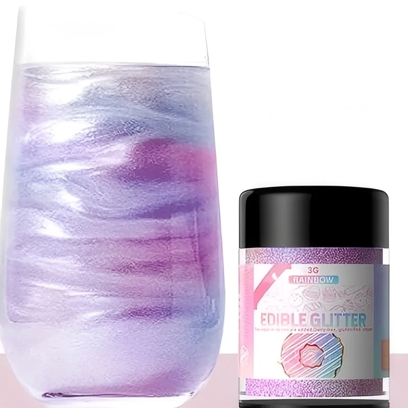 Cake Decoration Accessories Food additives Baking Confectionery Edible Glitter Decoration Ingredients Luster Dust for Drinks