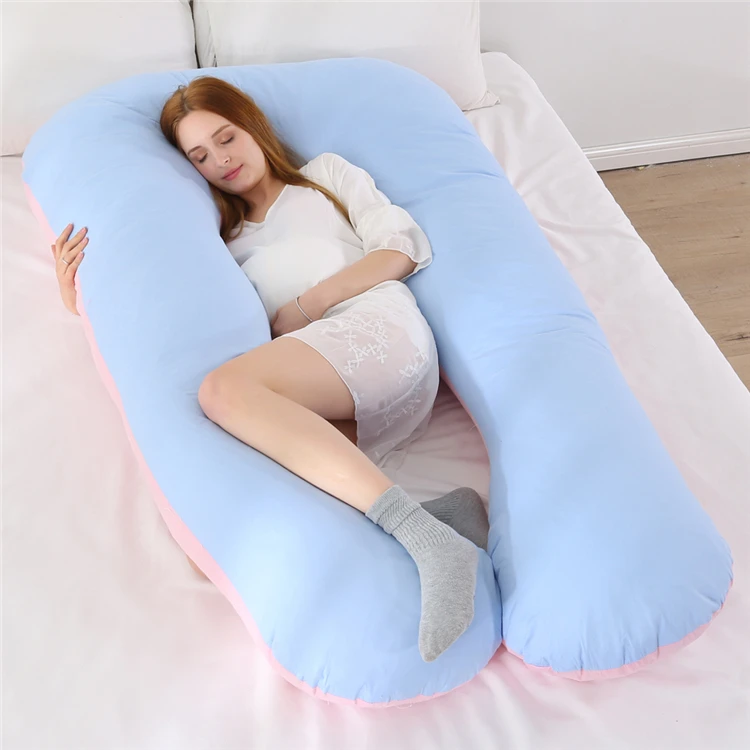 
Good Quality Colorful Full Body U Shaped Maternity Pregnant Women Pillow For Sleeping 