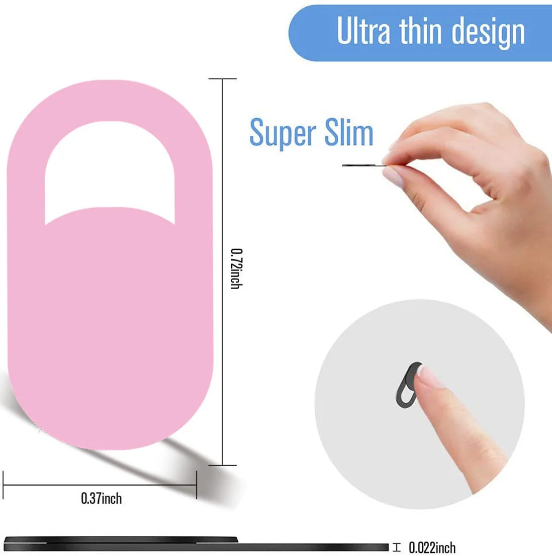 Custom Logo Promotion Gift  laptop camera cover slide Webcam Covers Camera blocked  For laptop Phone Macbook Tablets iPad