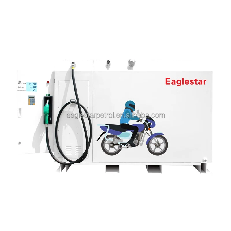 Mini Petrol Station for Motorcycle Mobile Petrol Fuel Station Micro Gas Filling Station