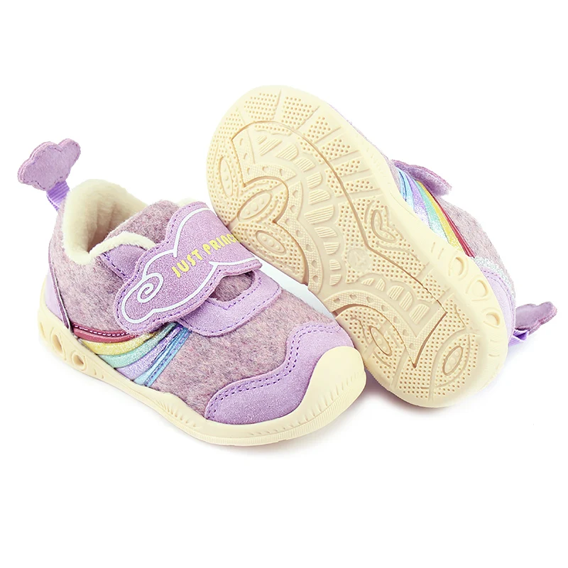 OEM/ODM детская прогулочная обувь с мягкой подошвой для мальчиков, детская модная повседневная зимняя обувь для маленьких девочек