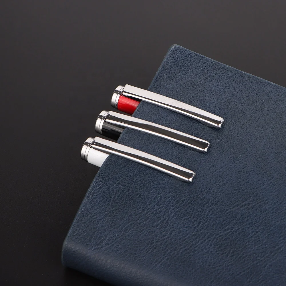 Hot Selling Promotional Writing Smoothly Simple Metal Gel Pen Custom Logo Metal Roller Pen for Business Gift