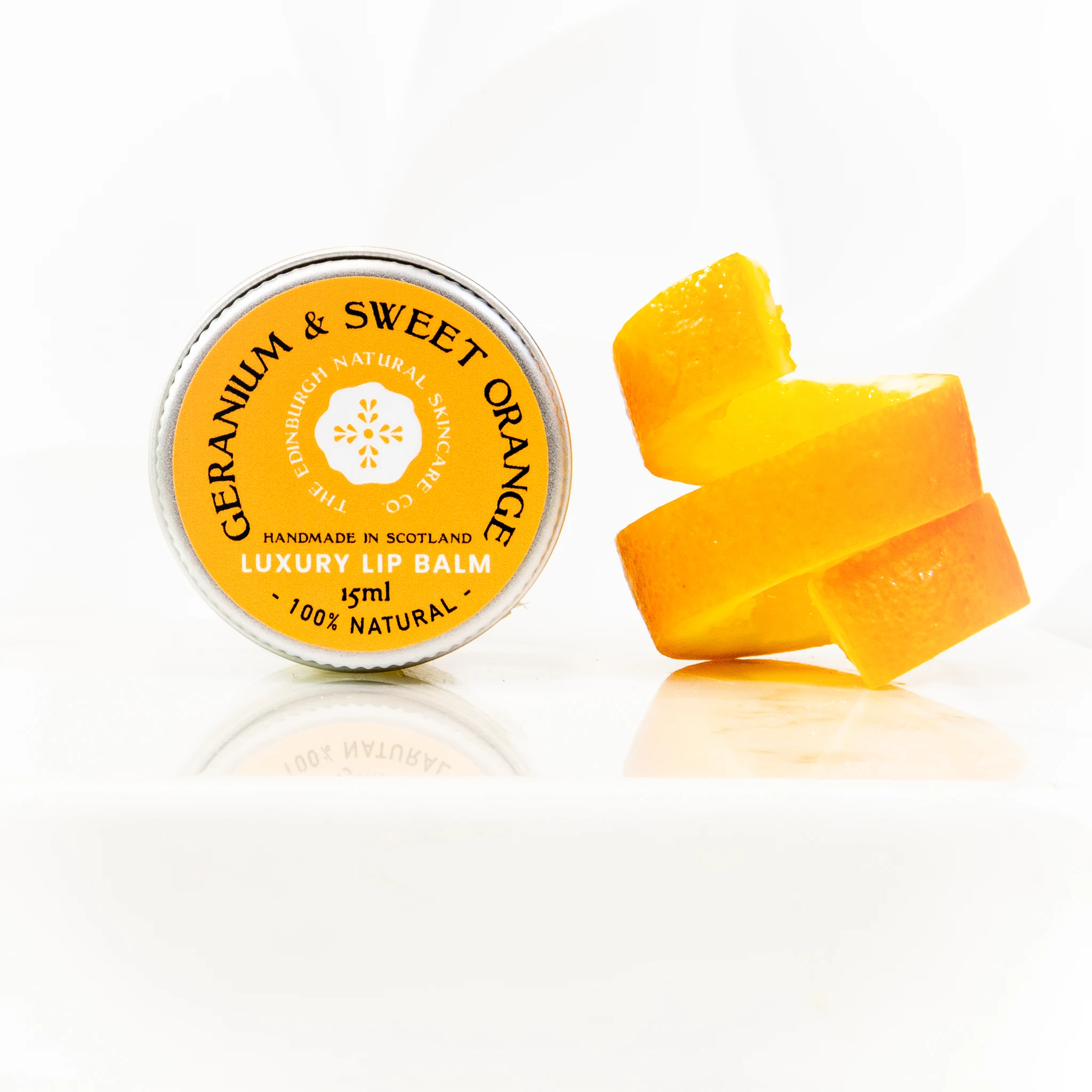 Luxury Lip Balm - 100% Natural Handmade in Scotland - The Edinburgh Natural Skincare Co.