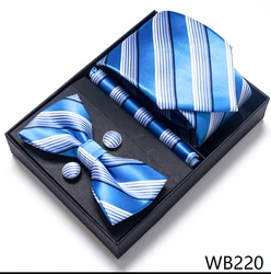 2022 latest design tie and pocket square set bowtie on tie Other Ties & Accessories
