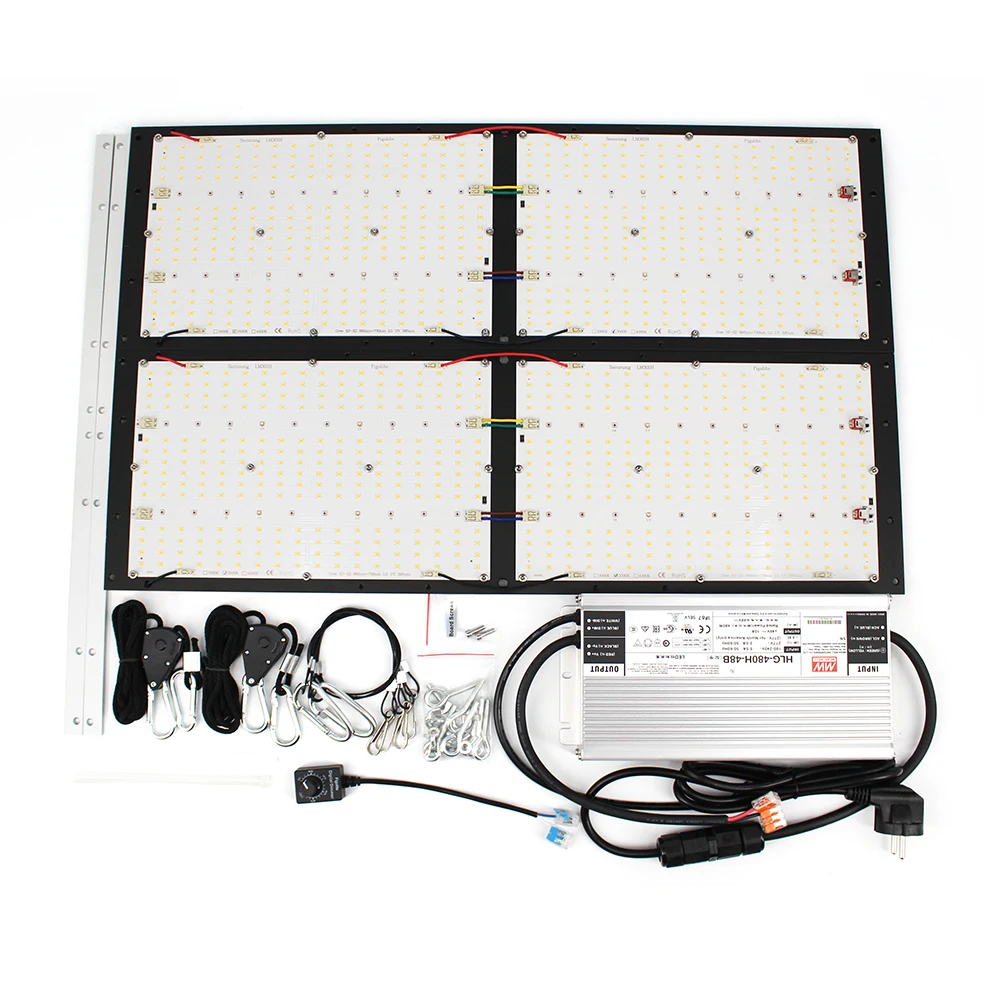 Figolite V5 QB272 480W Samsung lm301h микс creexpe 660nm 730nm УФ full spectrum LED полный спектр светодиодов