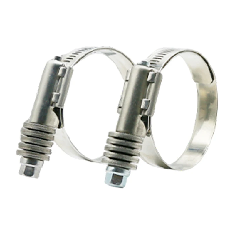 Factory Wholesale Heavy Duty Stainless Steel American Type High Torque Constant Tension Hose Clamps